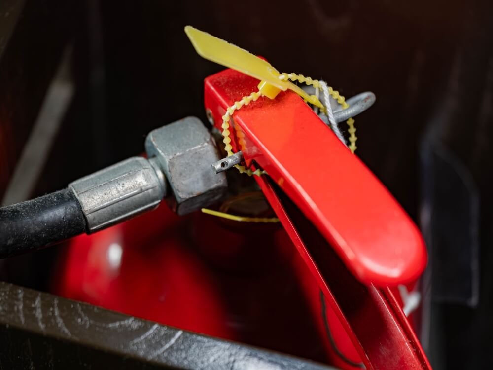 pull-tight seal seals for Fire extinguisher