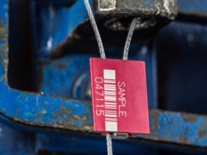 cable seal with barcodes