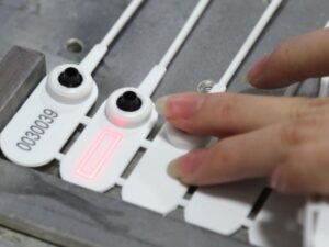 Serial number laser printing