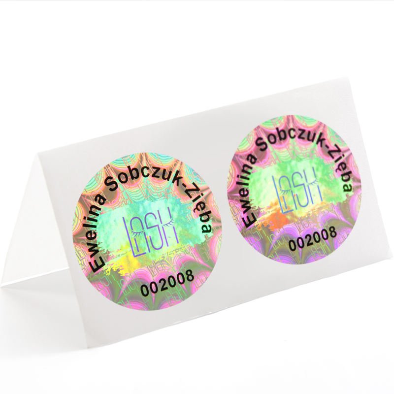 3D security label