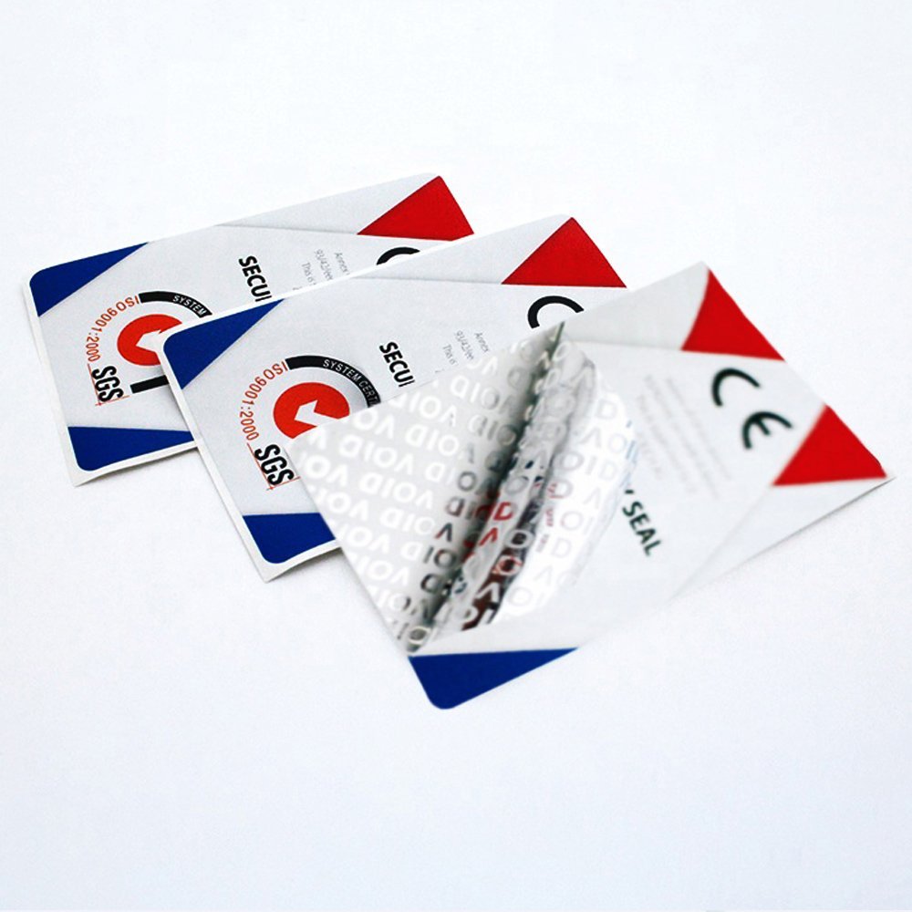 SGS Matte Silver Full Transfer Label
