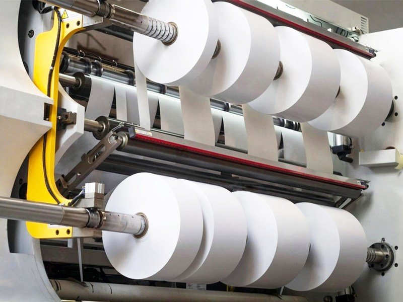 adhesive material slitting