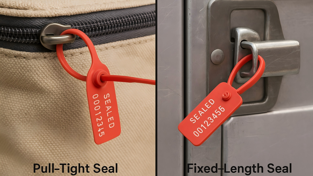 Pull-Tight vs. Fixed-Length plastic Seal Applications