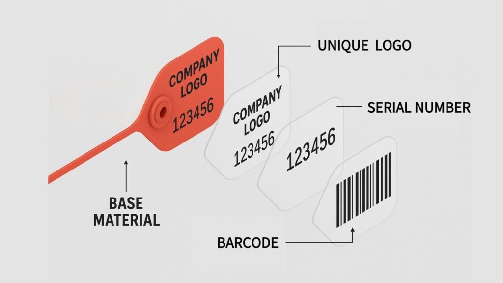 The Security Layers of a Customized Seal