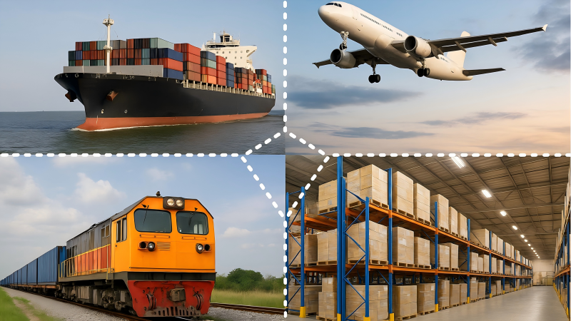 The Global Logistics Chain with Security Seal Applications