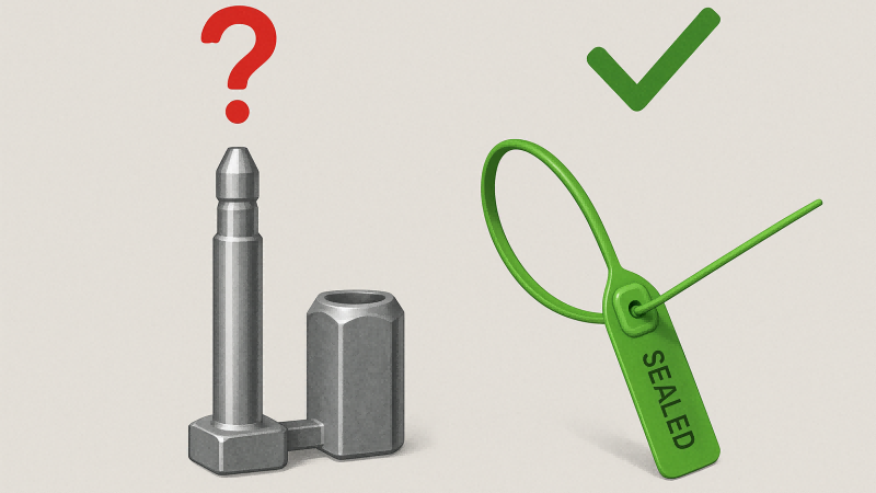 Metal Seal vs. Plastic Seal for Tamper Evidence