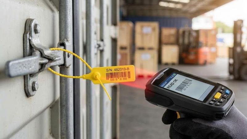 Numbered Plastic Seals for a Verifiable Audit Trail