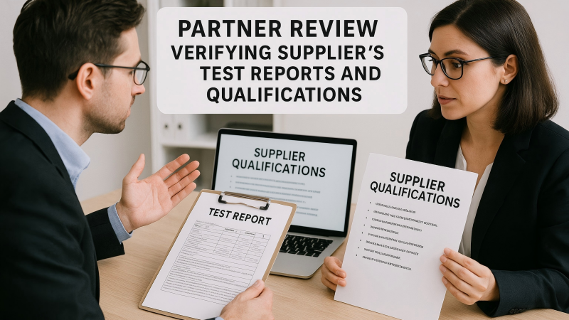 Partner Vetting: How to Verify a Supplier's Test Reports and Credentials?