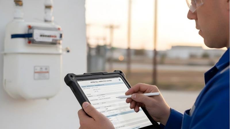 Filling Out a Meter Seal Report