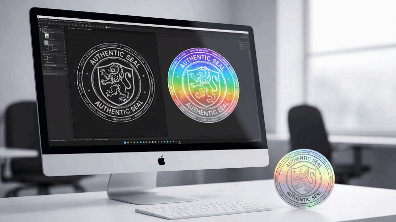 From Concept to Creation: How Are Secure Hologram Stickers Actually Made?