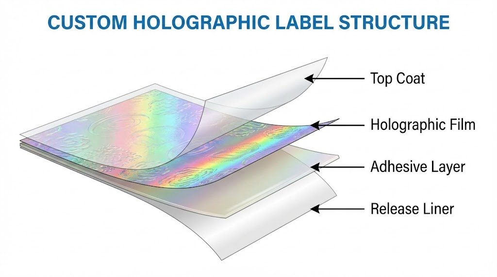 Anatomy of a Custom Holographic Security Label