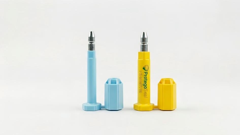 A side-by-side comparison of a generic blank seal versus a customized seal, highlighting the visual difference.