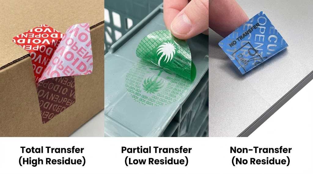 The Three Types of Void Label Transfer